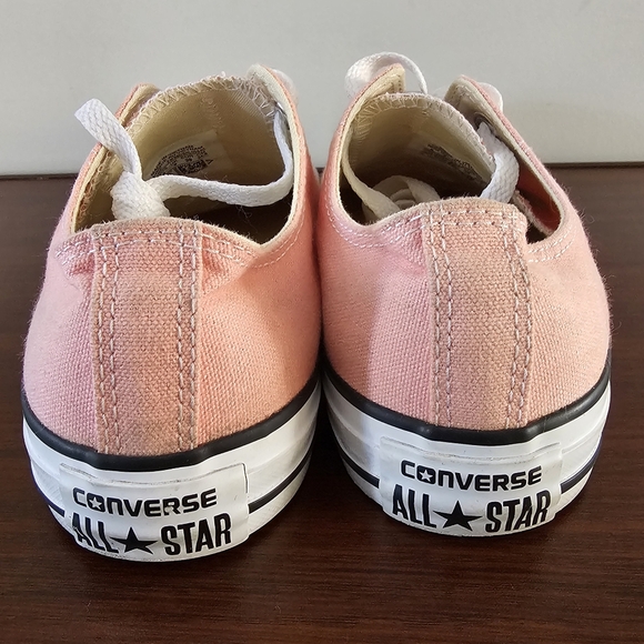 CONVERSE All Star Low Unisex Pink Lace Up Sneakers, Shoes - Picture 7 of 9